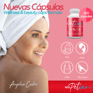 PROMO LANZAMIENTO NiuPetiam Cápsulas - 2 frascos de 120 caps c/u