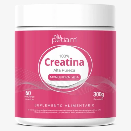 Creatina Monohidratada de alta Pureza 300g (60 porciones)