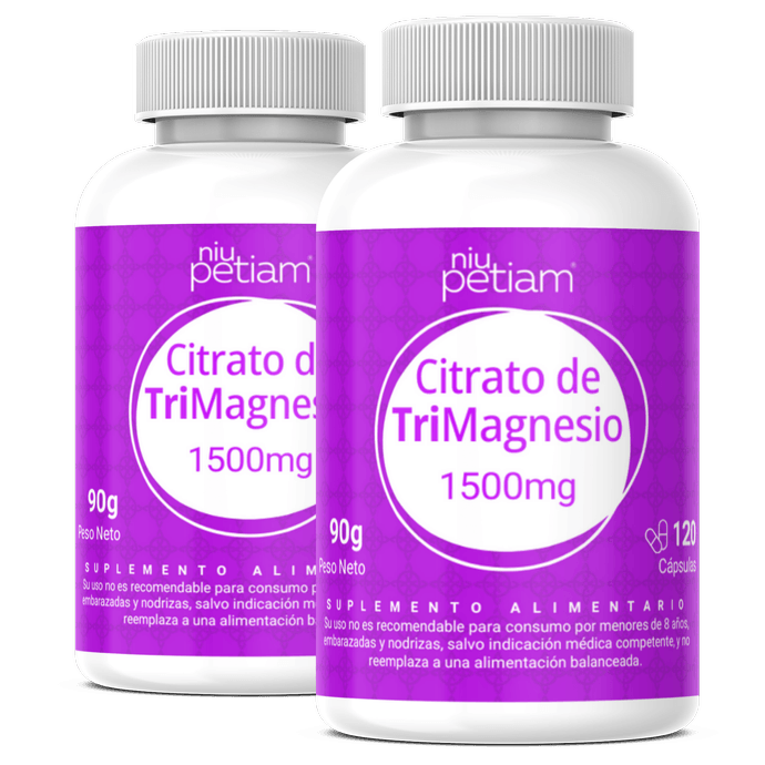 Pack Familiar de Citrato de TriMagnesio  240 Cápsulas de 1500mg  - 2.png