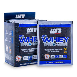 7  Sachets Proteina en Polvo Whey Pro Win 33gr