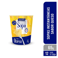 SOPA INSTANTANEA QUESO TRAVERSO 12x65 POTE