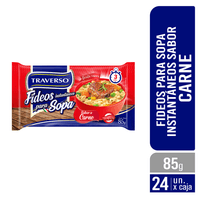 Fideos para Sopa Carne - Caja 24Unidades