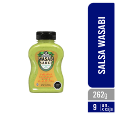 Salsa Wasabi 262gr - Caja 9 Unidades