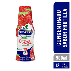 Jugo Concentrado Frutilla 900ml - Caja 12 Unidades