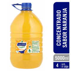 Jugo Concentrado Naranja 5lt - Caja 4 Unidades