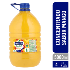 Jugo Concentrado Mango 5lt - Caja 4 Unidades