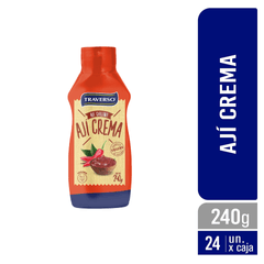 Ají Crema Envase Squeeze 240g - Caja 24 Unidades