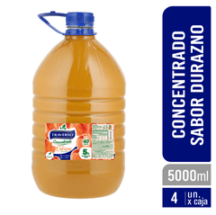 Jugo Concentrado Durazno 5lt - Caja 4 Unidades