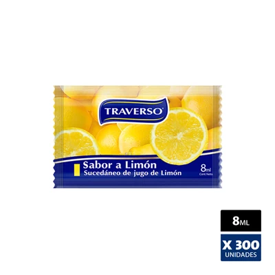 Jugo de Limón Sachet - Caja 300 Unidades