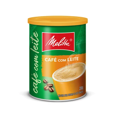 CAFÉ CON LECHE MELITTA 24x200gr LATA