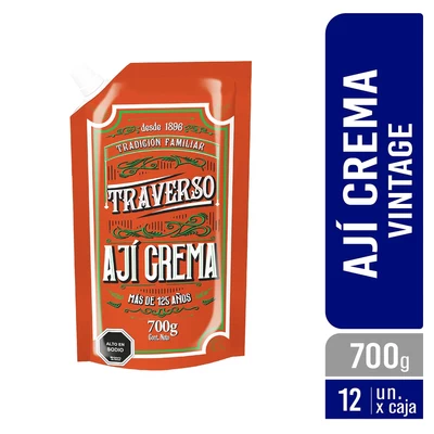 AJI CREMA VINTAGE TRAVERSO 12x700 DOYPACK
