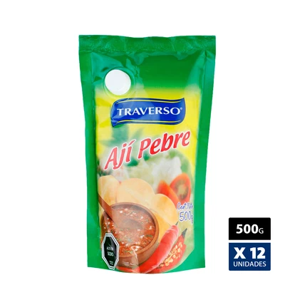 Ají Pebre Doypack 500g - Caja 12 Unidades