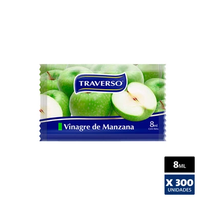 Vinagre Manzana Sachet - Caja 300 Unidades