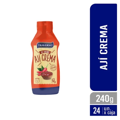 Ají Crema Envase Squeeze 240g - Caja 24 Unidades