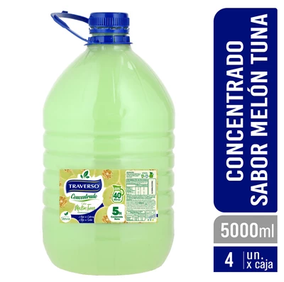 Jugo Concentrado Melón Tuna 5lt - Caja 4 Unidades