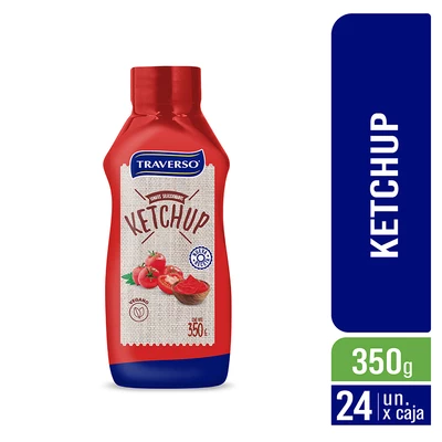 Ketchup Envase Squeeze 350g - Caja 24 Unidades