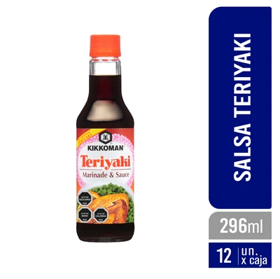 Salsa Teriyaki 296ml -  Caja 12 Unidades