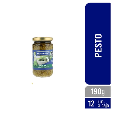Pesto Receta Italiana 190g - Caja 12 Unidades