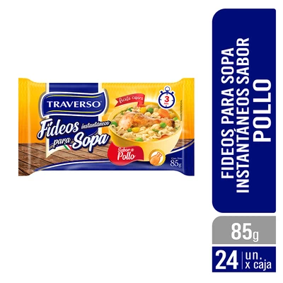 Fideos para Sopa Pollo - Caja 24 Unidades