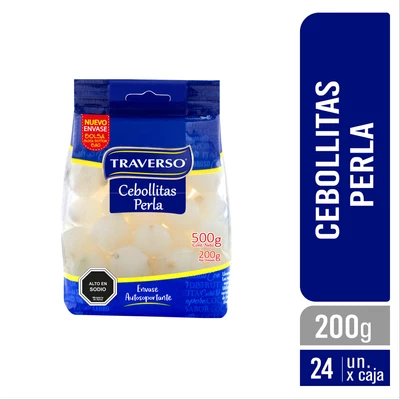 Cebolla Perla 200g - Caja 24 Unidades