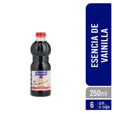 Esencia de Vainilla 250ml - Caja 6 Unidades