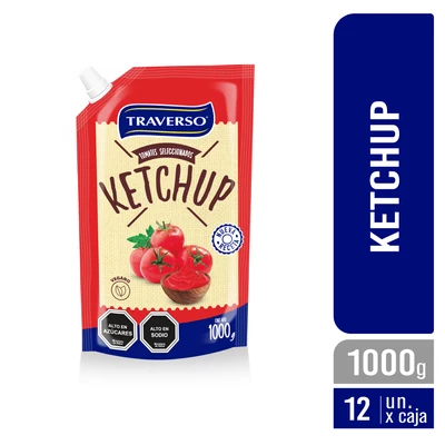 Ketchup Doypack 1kg - Caja 12 Unidades