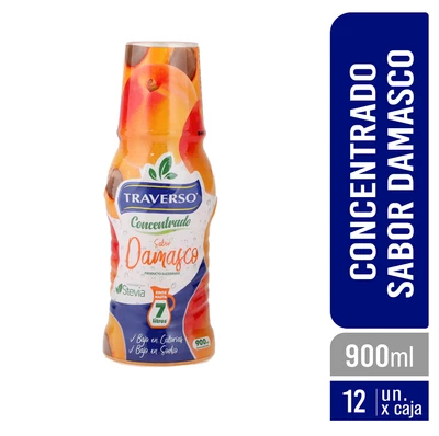 Jugo Concentrado Damasco 900ml - Caja 12 Unidades