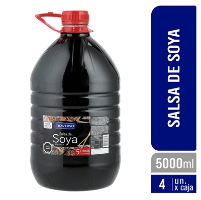 Salsa de Soya 5lt - Caja 4 Unidades