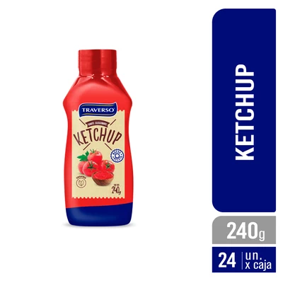 Ketchup Envase Squeeze 240g - Caja 24 Unidades