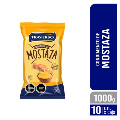 Mostaza Bolsa 1kg - Caja 10 Unidades