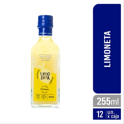 LIMONETA TRAVERSO 12x255 ML, VIDRIO