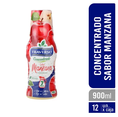 Jugo Concentrado Manzana 900ml - Caja 12 Unidades