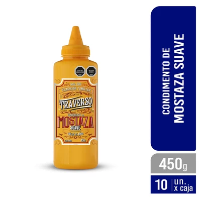 Vintage Mostaza Suave 450g - Caja 10 Unidades