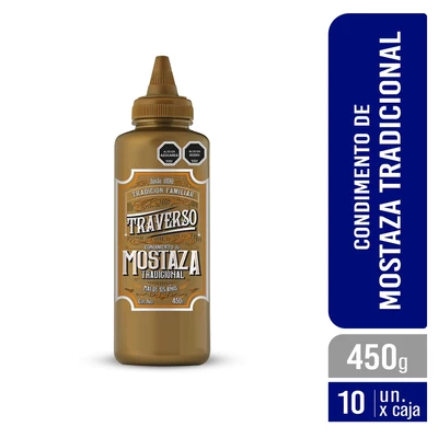 Vintage Mostaza Fuerte 450g - Caja 10 Unidades