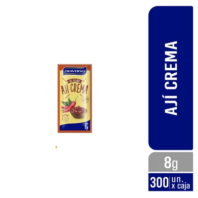 Ají Crema Sachet 8g - Caja 300 Unidades