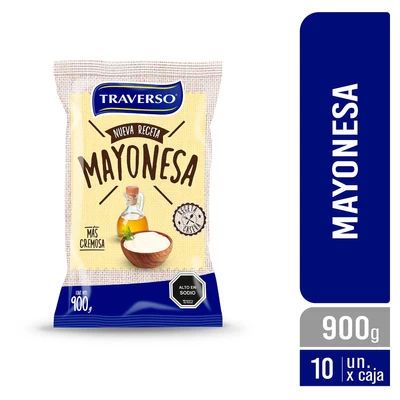 MAYONESA TRAVERSO 900 GR BOLSA