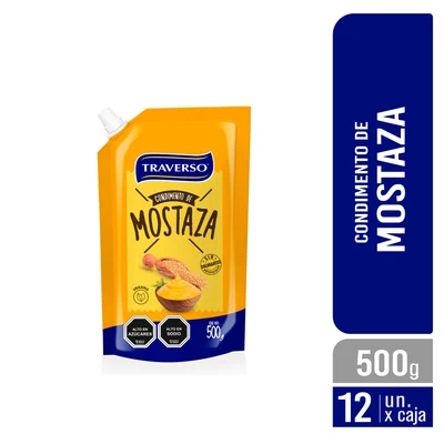 Mostaza Doypack 500g - Caja 12 Unidades
