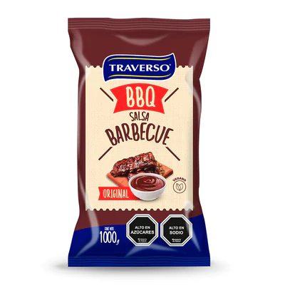 SALSA BARBECUE TRAVERSO 10x1000 BOLSA