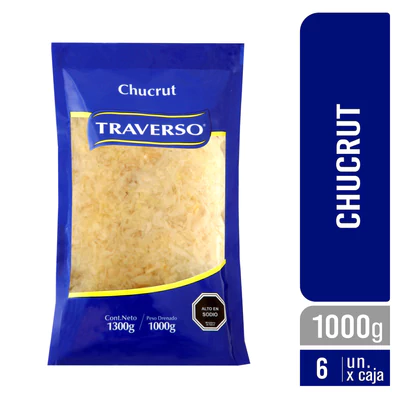 Chucrut 1kg - Caja 6 Unidades