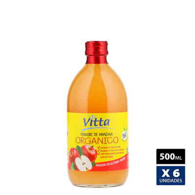 Vinagre de Manzana Orgánico - Caja 6 Unidades