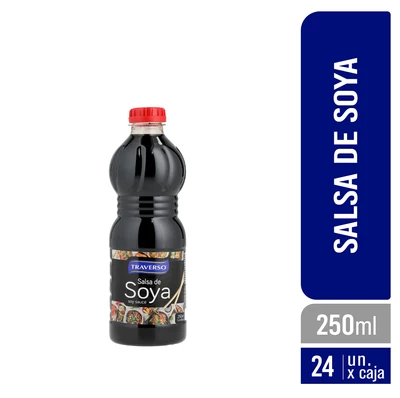 Salsa de Soya 250ml - Caja 24 Unidades