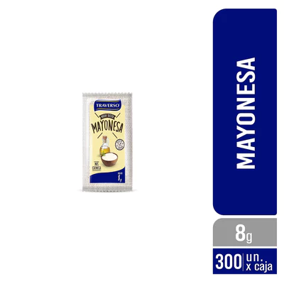 MAYONESA TRAVERSO 300x8 SACHET