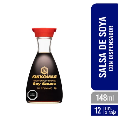 Salsa de Soya 148ml con Dispensador - Caja 12 Unidades
