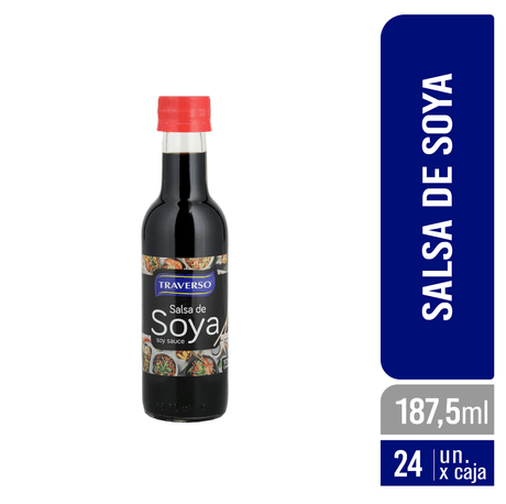 Salsa de Soya Vidrio 187ml - Caja 24 Unidades