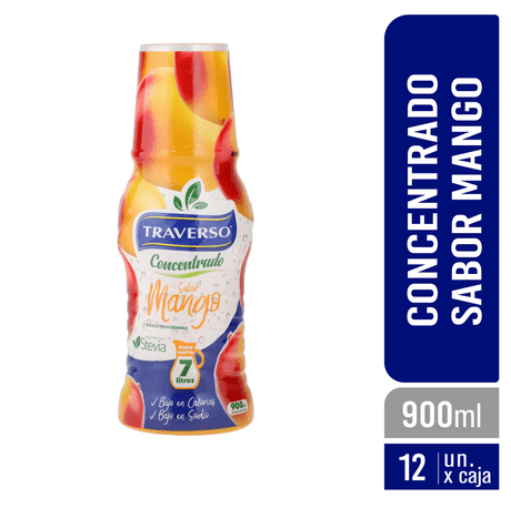 Jugo Concentrado Mango 900ml - Caja 12 Unidades