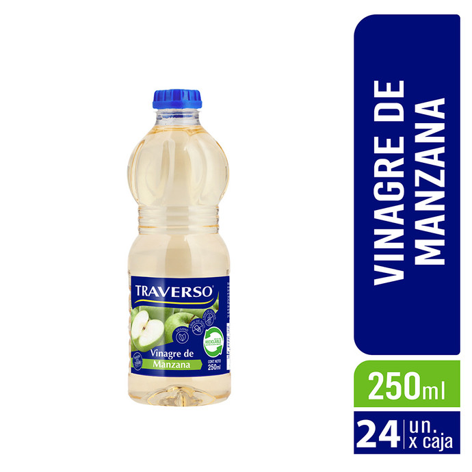 Vinagre de Manzana 250ml - Caja 24 Unidades - Vinagre manzana 250ml 2.jpg