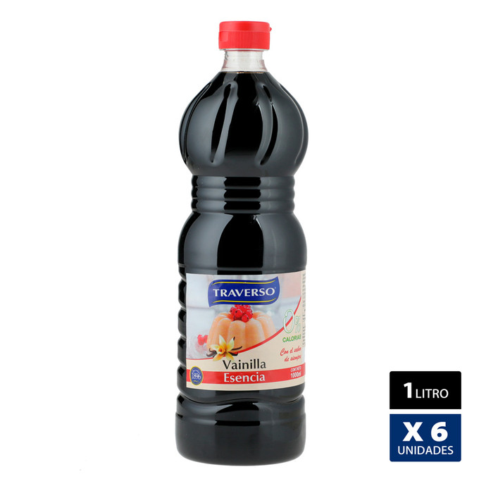 Esencia de Vainilla 1lt - Caja 6 Unidades - 686063-Vainilla-1L-x6.jpg