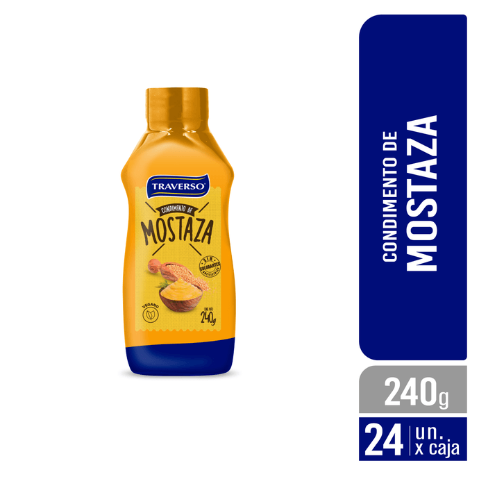 Mostaza - Envase Squeeze 240g - Caja 24 Unidades - Mostaza-240g.png