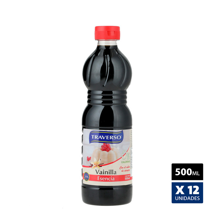 Esencia de Vainilla 500ml - Caja 12 Unidades - 686061-Vainilla-500ml-x12.jpg