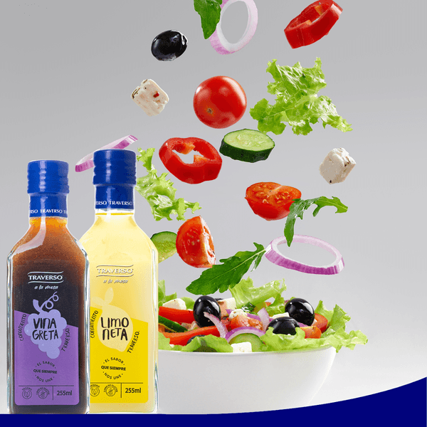 Receta de Ensalada con Limoneta o Vinagreta Traverso.